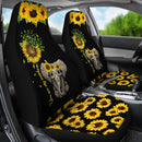 Best Sunflower Elephant Seat Covers Car Decor Car Protector Nearkii