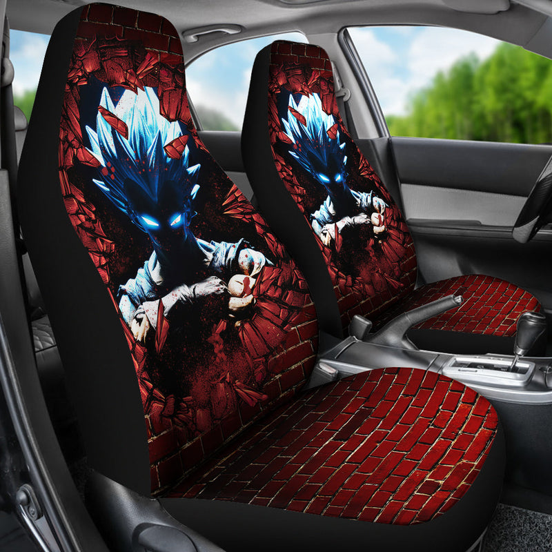 Vegeta Break Wall Car Seat Covers Nearkii