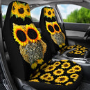 Best Owl Sunflower Premium Custom Car Seat Covers Decor Protector Nearkii