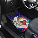 Cute Unicorn Deadpool And Spiderman Love You To The Moon Galaxy Car Mats Nearkii