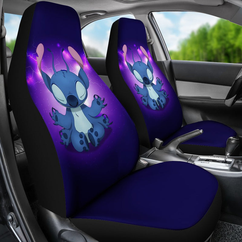 Stitch Do Yoga Funny Custom Premium Car Premium Custom Car Seat Covers Decor Protectors Nearkii