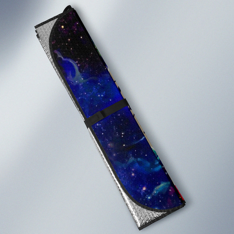 Cute Bull Dog Love You To The Moon Galaxy Car Auto Sunshades Nearkii
