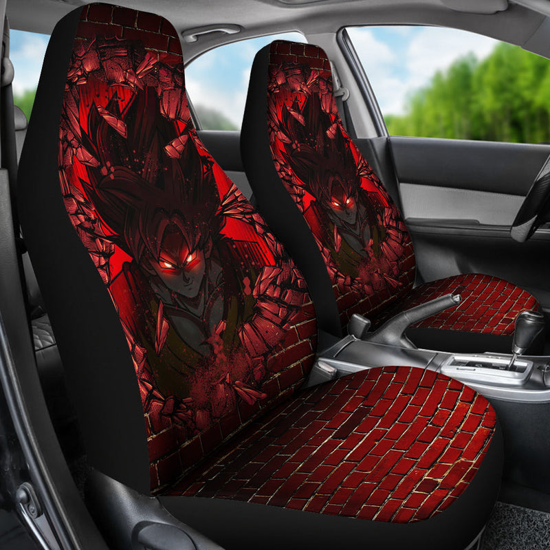 Goku Break Wall Car Seat Covers Nearkii