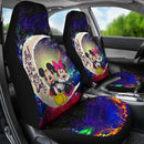 Mouse Couple Love You To The Moon Galaxy Car Seat Covers Nearkii
