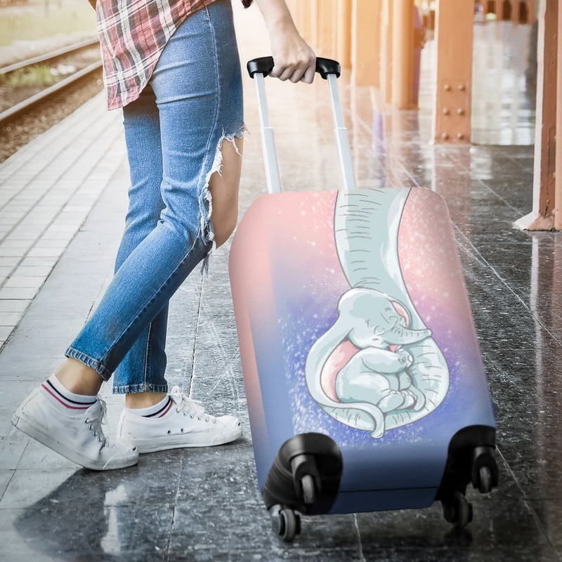 Elephant Sleep Travel Luggage Cover Suitcase Protector Nearkii