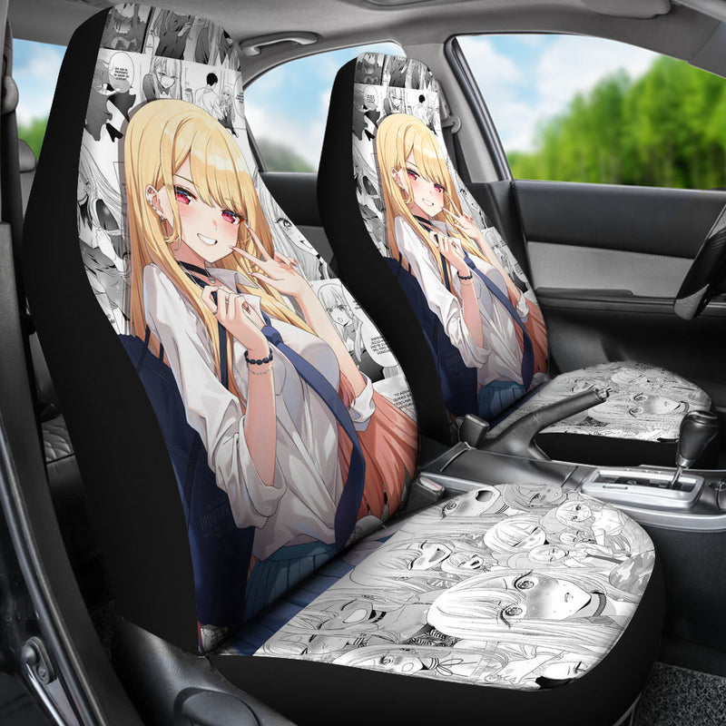 My Dress Up Darling Marin Waifu Anime Girl Car Seat Cover Nearkii