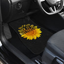 Sunflowers Shut It Up Front And Back Car Mats (Set Of 4) Nearkii