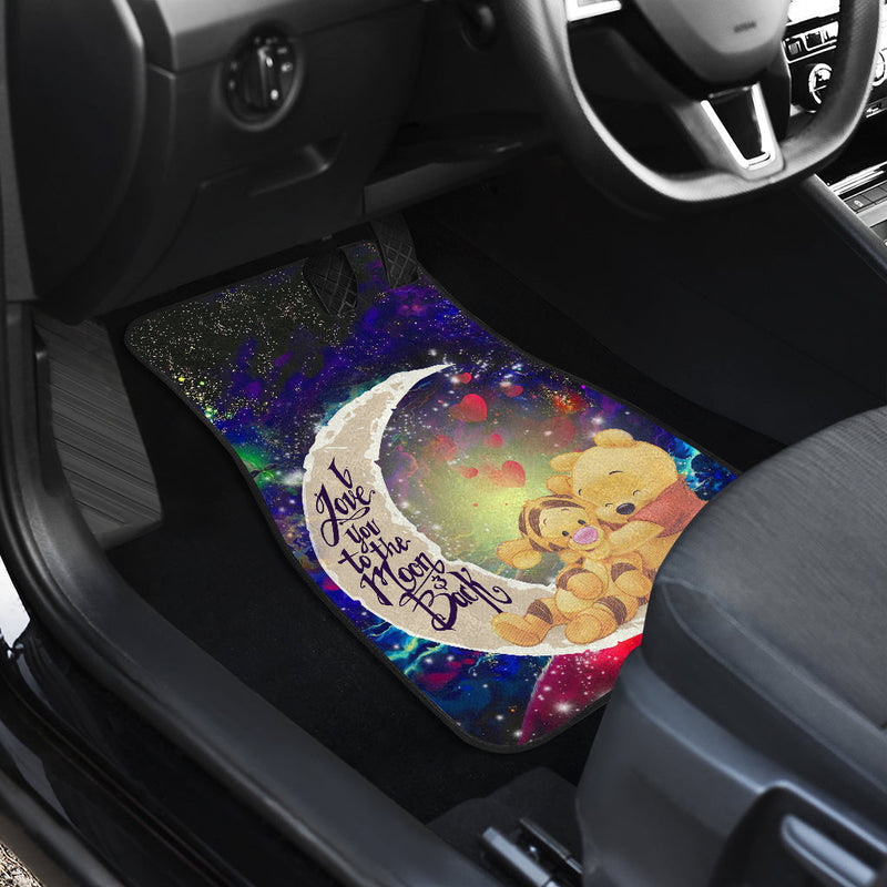 Winnie The Pooh Love You To The Moon Galaxy Car Mats Nearkii