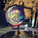 Pusheen Cat Love Love You To The Moon Galaxy Umbrella Nearkii