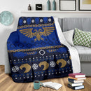 Eagle Sign Art Ugly Christmas Custom Blanket Home Decor Nearkii