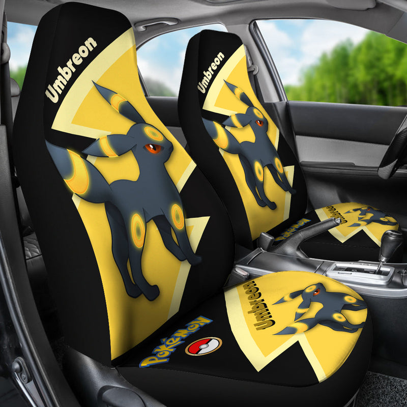 Umbreon Eevee Evolution Pokemon Premium Custom Car Seat Covers Decor Protectors Nearkii