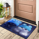 Cute Cat Digital Art Doormat Nearkii