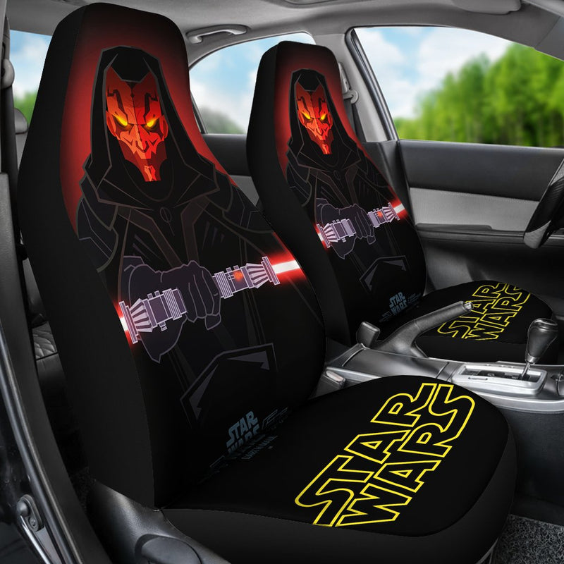 Star Wars Darth Maul Premium Custom Car Seat Covers Decor Protector Nearkii