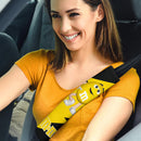M&M's Candy Ice Cream Cones Chocolate Yellow car seat belt covers Custom Car Accessories Nearkii