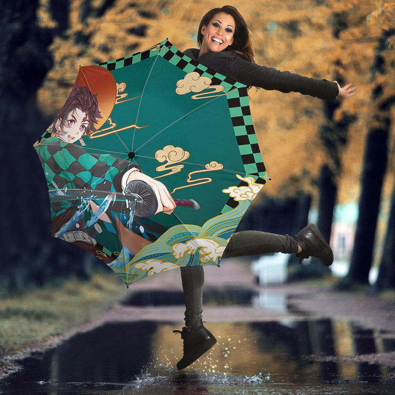 Tanjiro Demon Slayer Anime Umbrella Nearkii