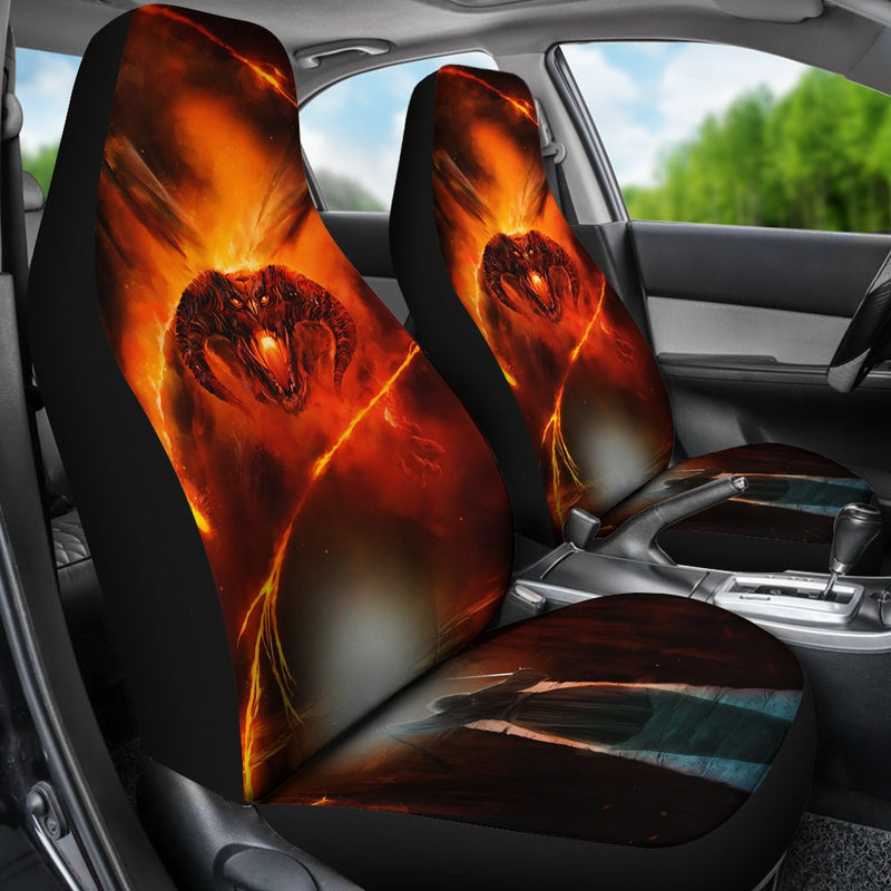 Balrog Vs Gandalf Figural Light Custom Premium Custom Car Premium Custom Car Seat Covers Decor Protectors Decor Protector Nearkii
