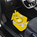 M&M's Candy Ice Cream Cones Chocolate Yellow Car Floor Mats Funny Gift Idea Nearkii