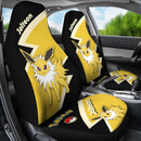 Jolteon Eevee Evolution Pokemon Premium Custom Car Seat Covers Decor Protectors Nearkii