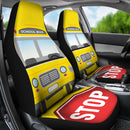 Best School Bus Driver Premium Custom Car Seat Covers Decor Protector Nearkii