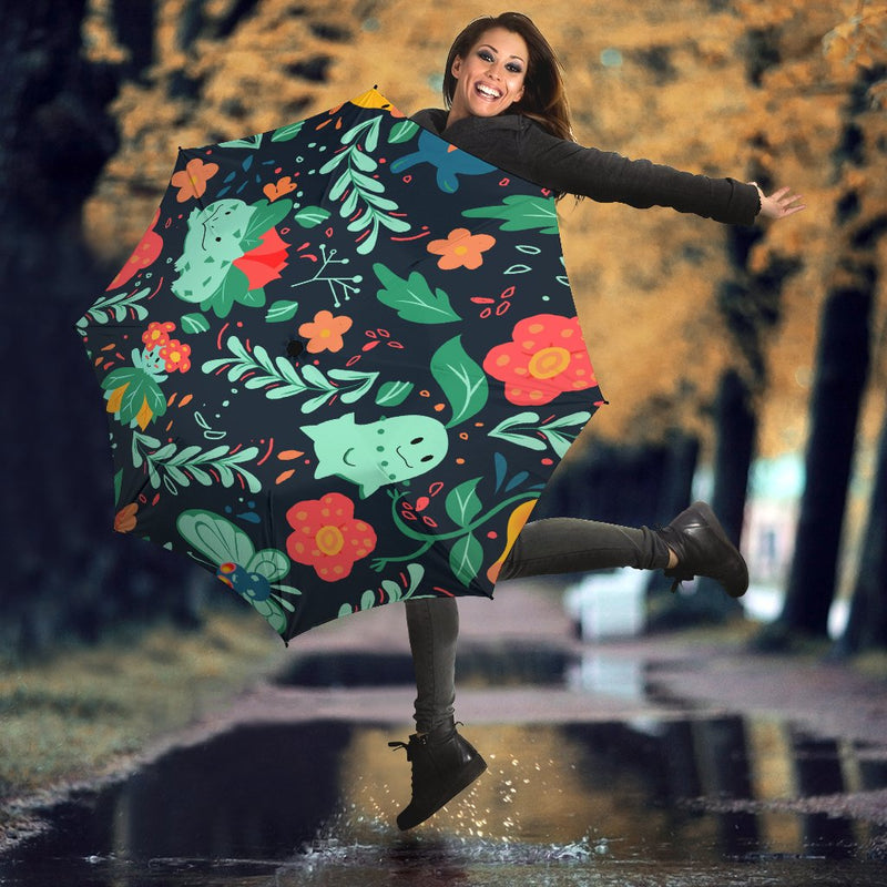 Pokemon Grass Umbrella Nearkii