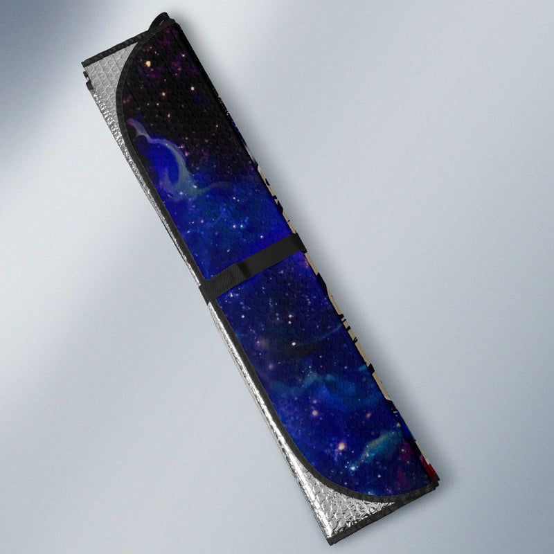 Natsu Fairy Tail Anime Love You To The Moon Galaxy Car Auto Sunshades Nearkii
