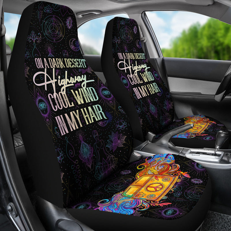 On A Dark Desert Premium Custom Car Seat Covers Decor Protectors