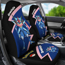Greninja Water Shuriken Pokemon Premium Custom Car Seat Covers Decor Protectors Nearkii