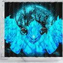 Kakashi Perfect Susano Anime Moonlight Shower Curtain Nearkii