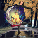 Pikachu Pokemon Sleep Love You To The Moon Galaxy Umbrella Nearkii