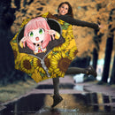 Anya Sunflower Zipper Umbrella Nearkii