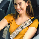 Caro Cream Premium Custom Car Seat Belt Covers Nearkii