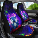 Stitch Yoga Love You To The Moon Galaxy Car Seat Covers