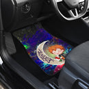 Cute Hinata Haikyuu Love You To The Moon Galaxy Car Mats Nearkii