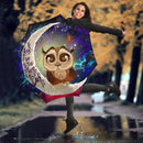 Cute Owl Love You To The Moon Galaxy Umbrella Nearkii