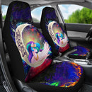 Beauty Unicorn Love You To The Moon Galaxy Premium Custom Car Seat Covers Decor Protectors Nearkii