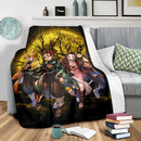 Moon Demonslayer Moonlight Premium Blanket Nearkii