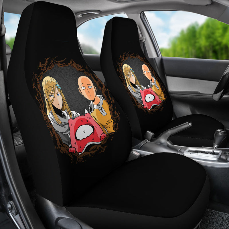 One Punch Man Saitama Funny Anime Car Seat Cover Nearkii