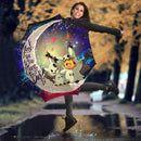 Pikachu Horro 3 Love You To The Moon Galaxy Umbrella Nearkii