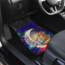 Fox Couple Love You To The Moon Galaxy Car Mats Nearkii