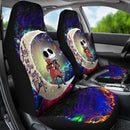 Jack Skellington Nightmare Before Christmas Love You To The Moon Galaxy Car Seat Covers