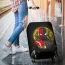 Spiderman Black Suit No Way Home Moonlight Luggage Cover Suitcase Protector Nearkii