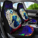 Stitch Love You To The Moon Galaxy Car Seat Covers Nearkii