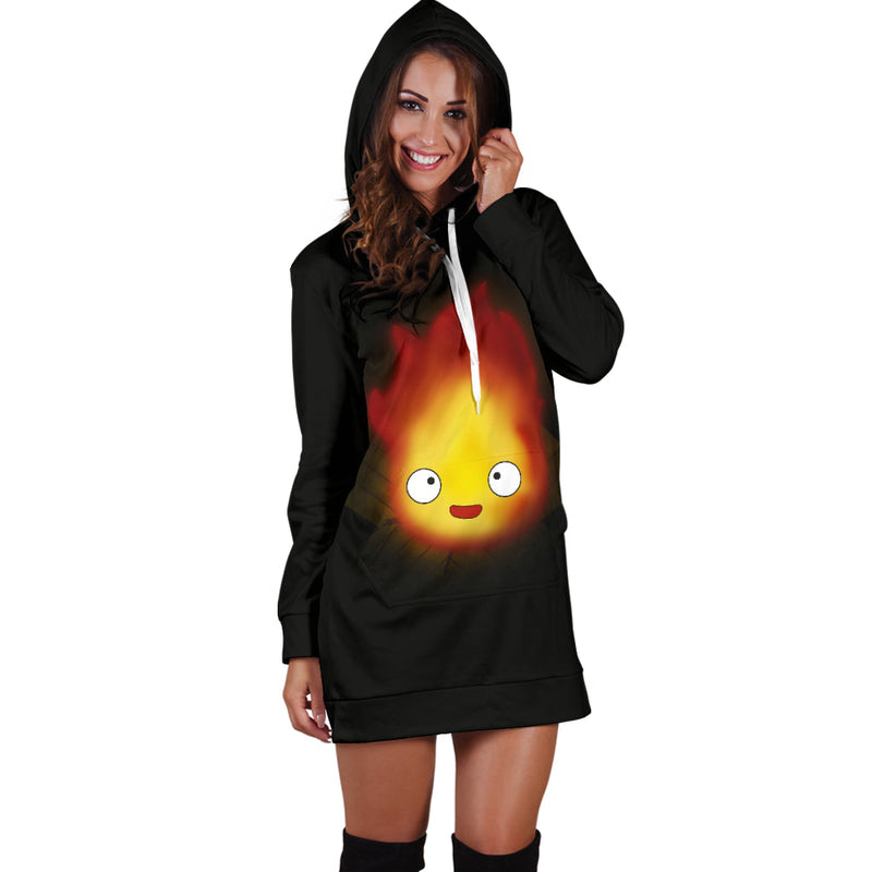 Calcifer Hoodie Dress