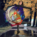 Fox Couple Love You To The Moon Galaxy Umbrella Nearkii