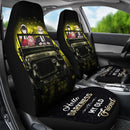 Spy X Family Yor And Anya Ride Jeep Moonlight Halloween Anime Premium Custom Car Seat Covers Decor Protectors Nearkii
