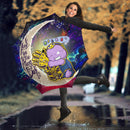 Cute Thanos Love You To The Moon Galaxy Umbrella Nearkii