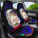 Anya Spy X Family Dog Love You To The Moon Galaxy Premium Custom Car Seat Covers Decor Protectors Nearkii