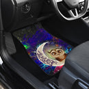 Cute Owl Love You To The Moon Galaxy Car Mats Nearkii