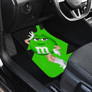 M&M's Candy Ice Cream Cones Chocolate Green Car Floor Mats Funny Gift Idea Nearkii