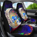 Cute Baby Stitch Sleep Love You To The Moon Galaxy Car Seat Covers Nearkii